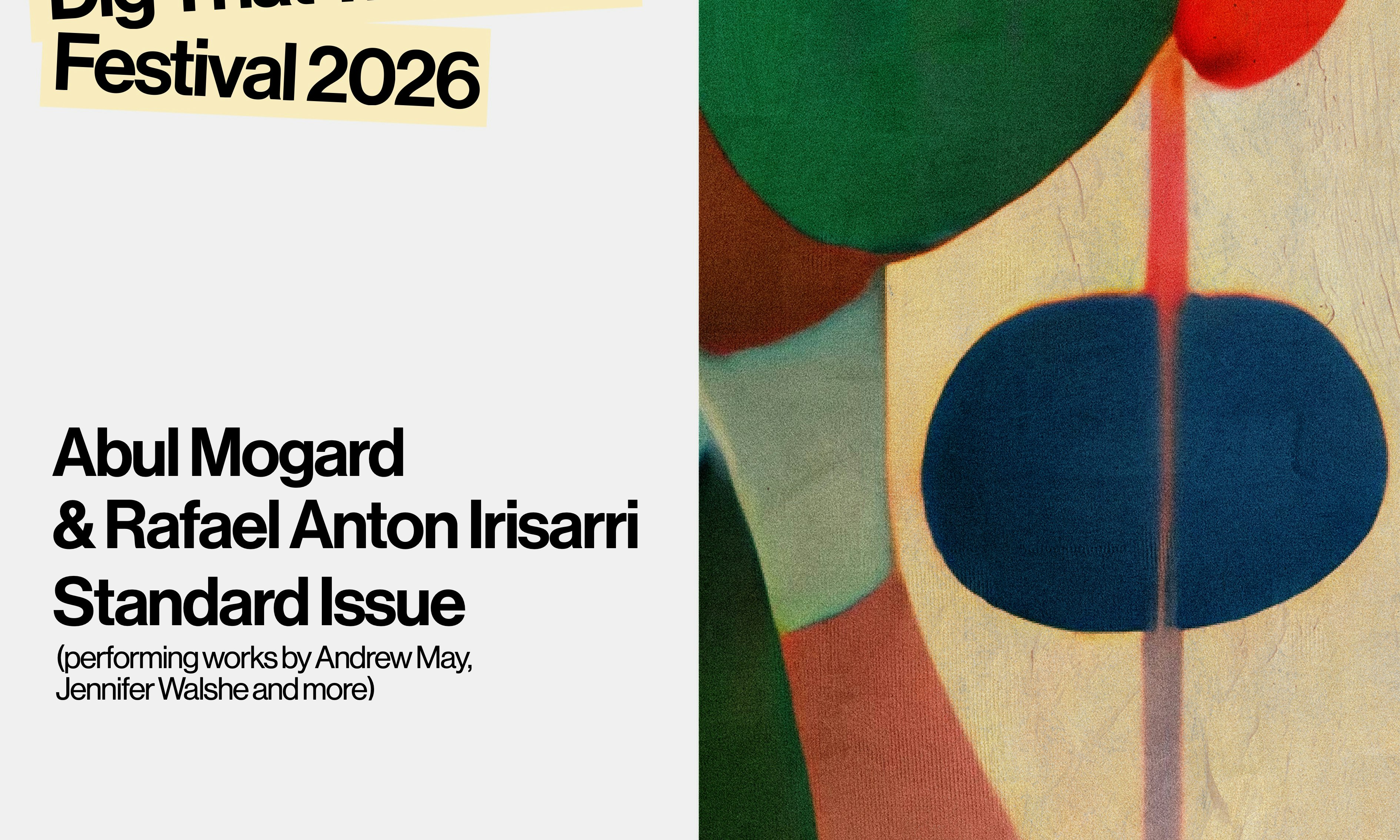 Abul Mogard & Rafael Anton Irisarri + Standard Issue