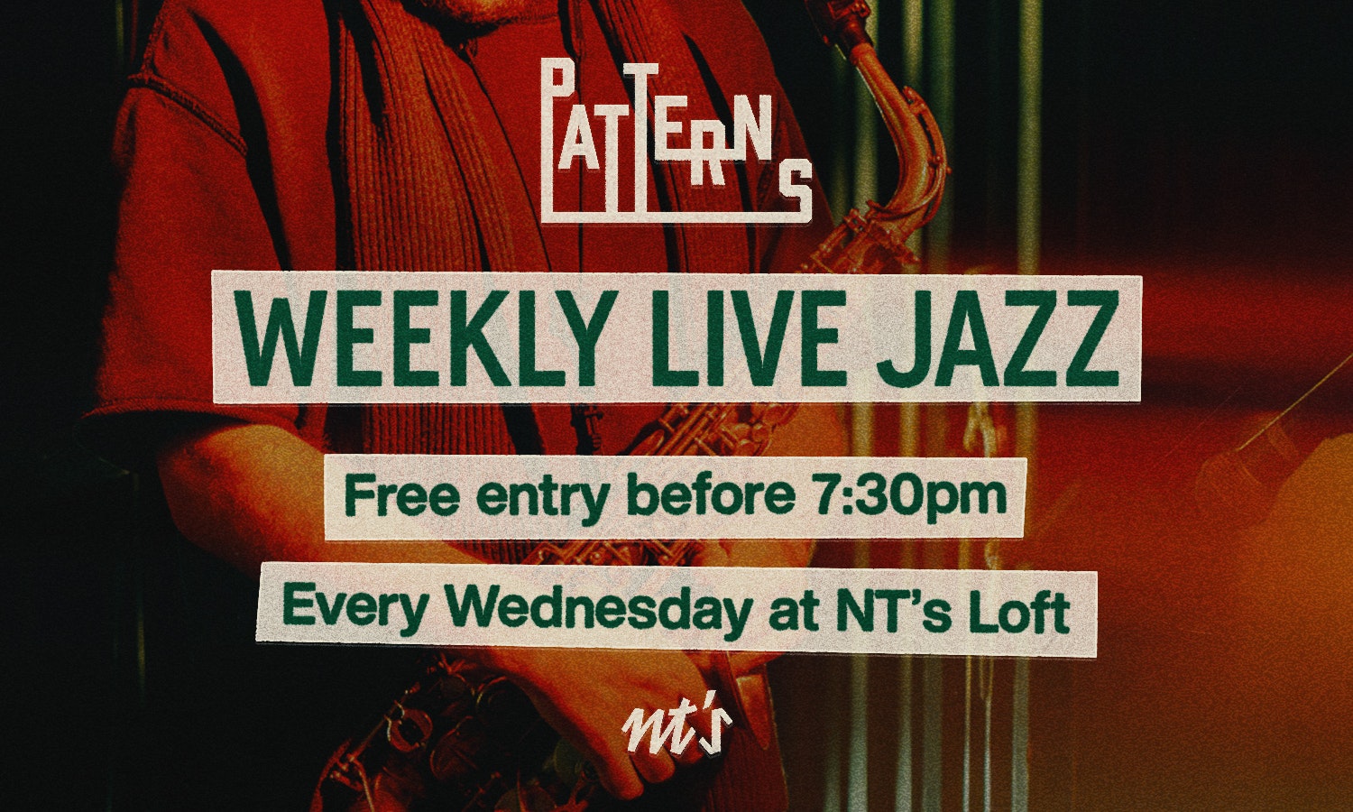 PATTERNS Weekly Live Jazz