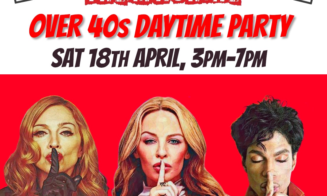 Age Against The Machine Daytime Party (Over 40s Only)