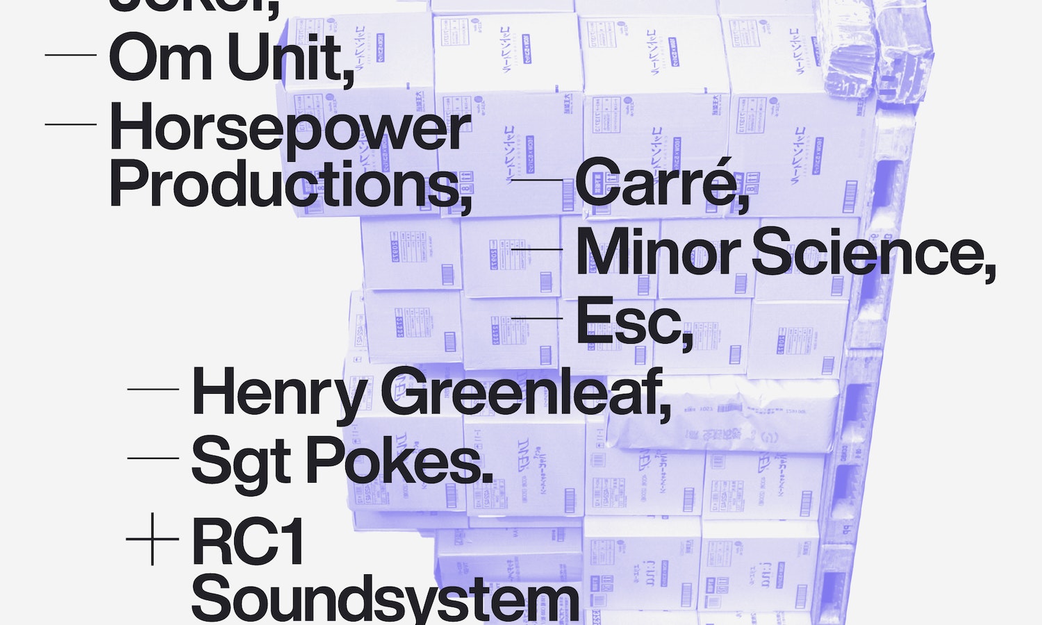 Tempa x RC1: Joker, Om Unit, Horsepower Prod. & more