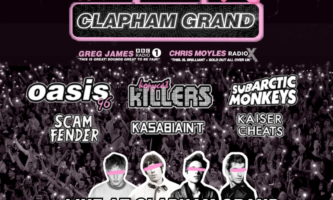 Indiepalooza Festival - Kopycat Killers v Scam Fender v Subarctic Monkeys v Oasis96 v Kasabiaint v Kaiser Cheats