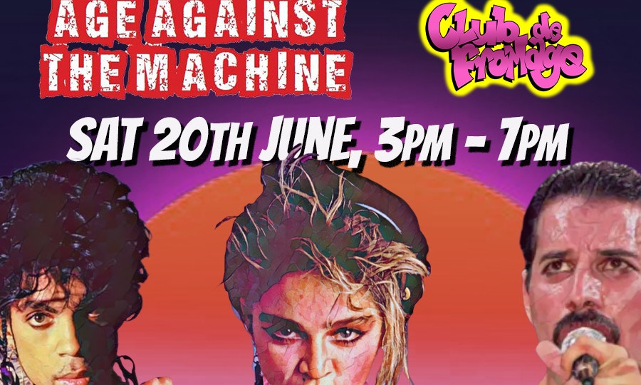 80s Outdoor Party STRINES (Over 30s Only), 3pm-7pm