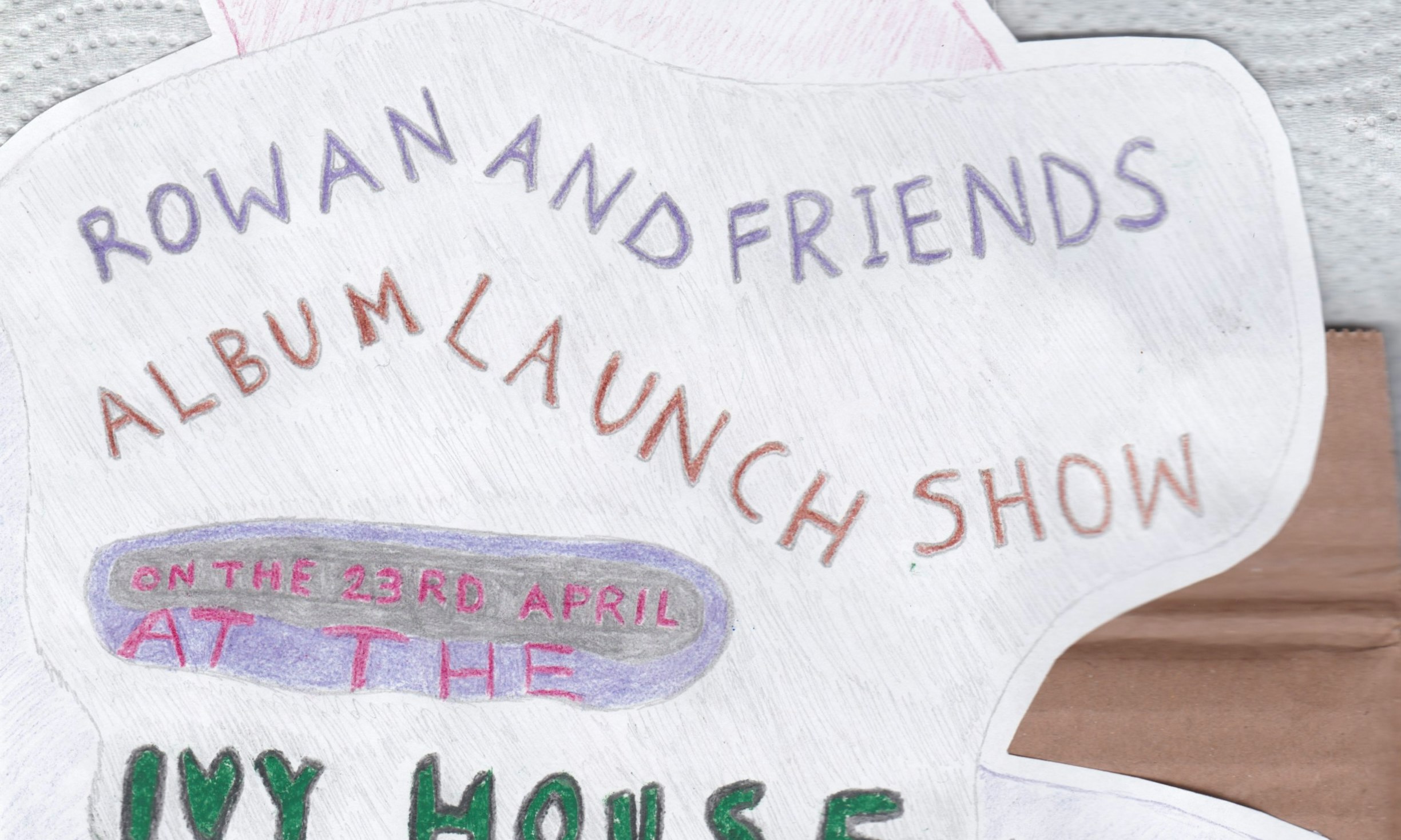 Rowan and Friends album launch show w/ Luce Rushton