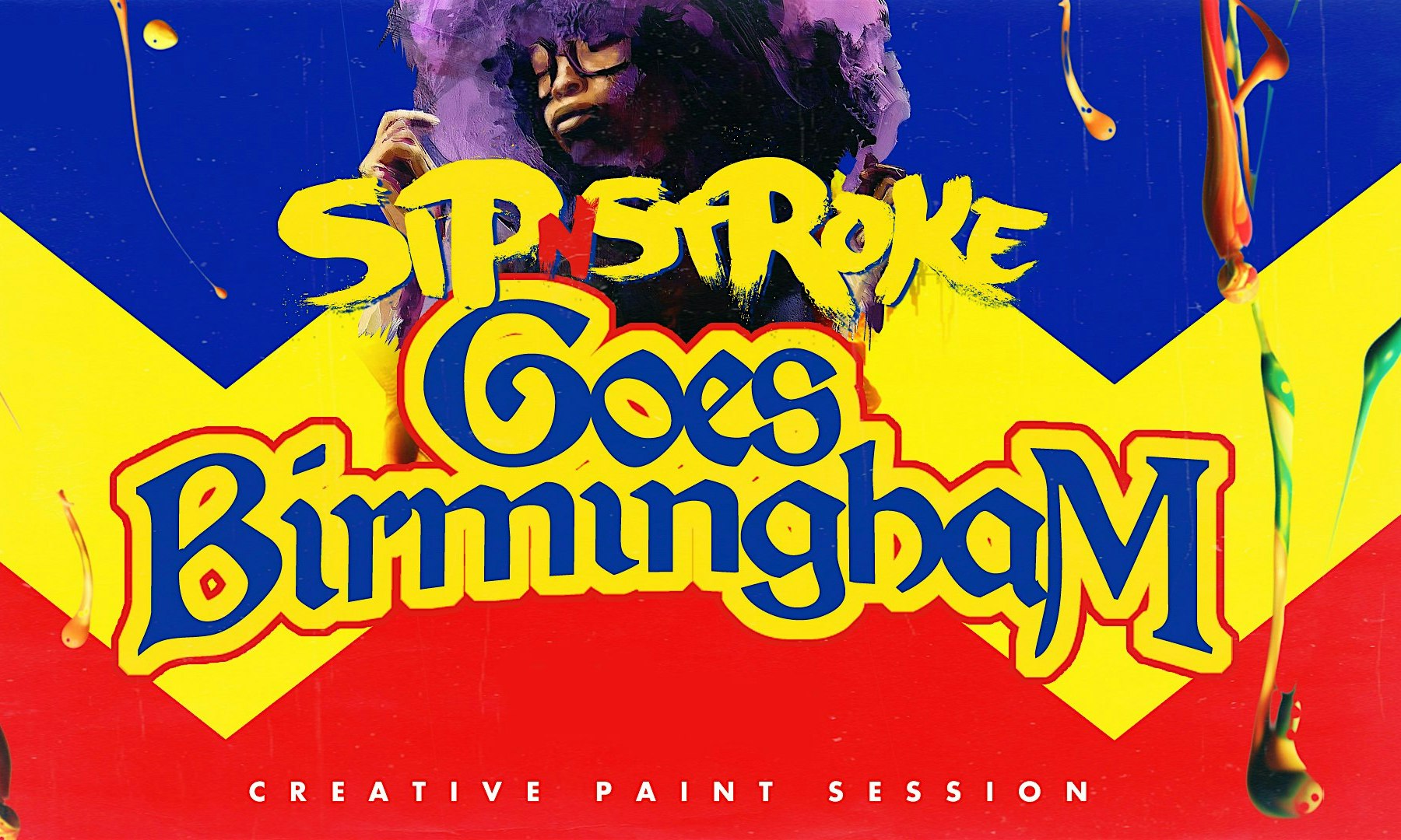 Sip 'N Stroke |6pm - 9pm | Birmingham +AFTER PARTY