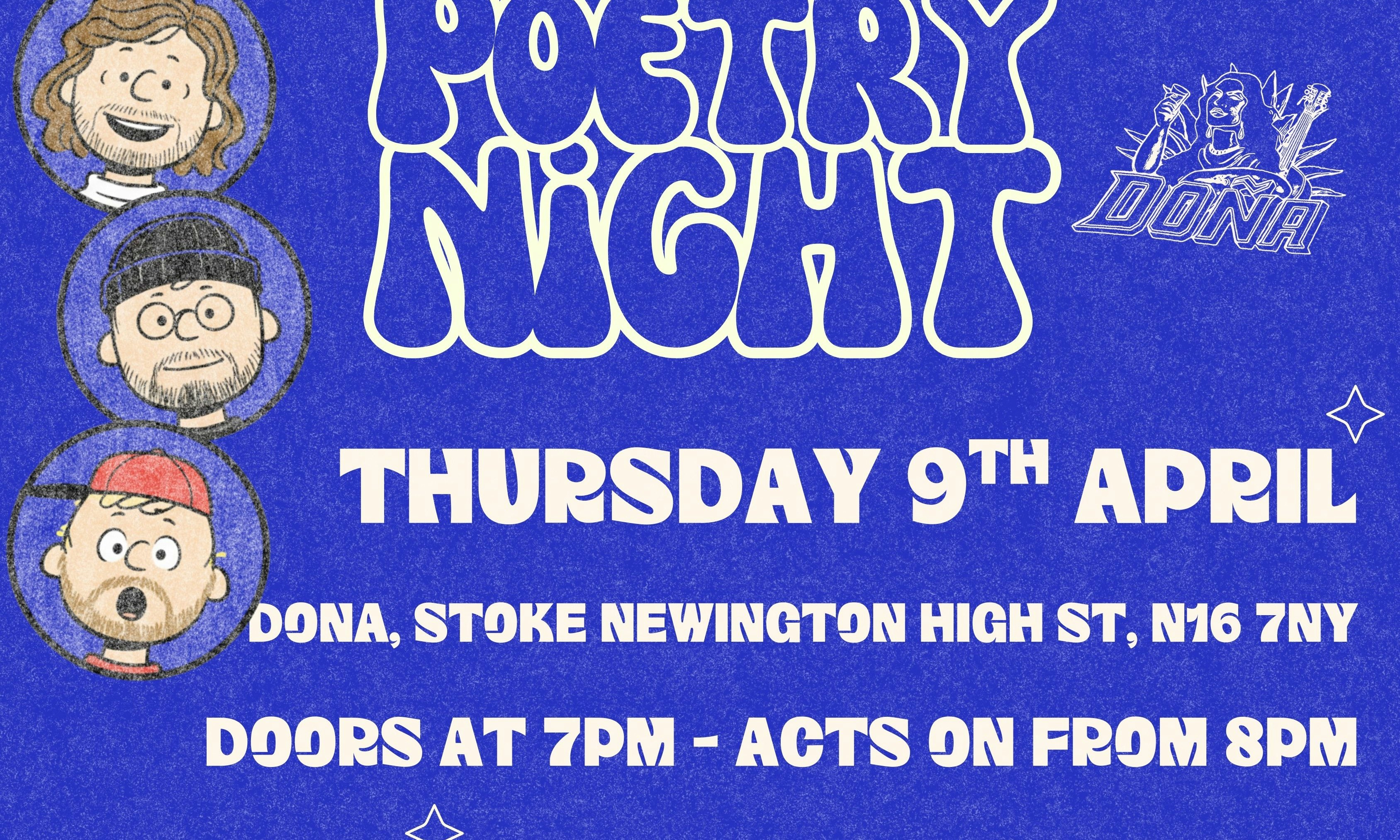 VERSES Poetry Night: April Special