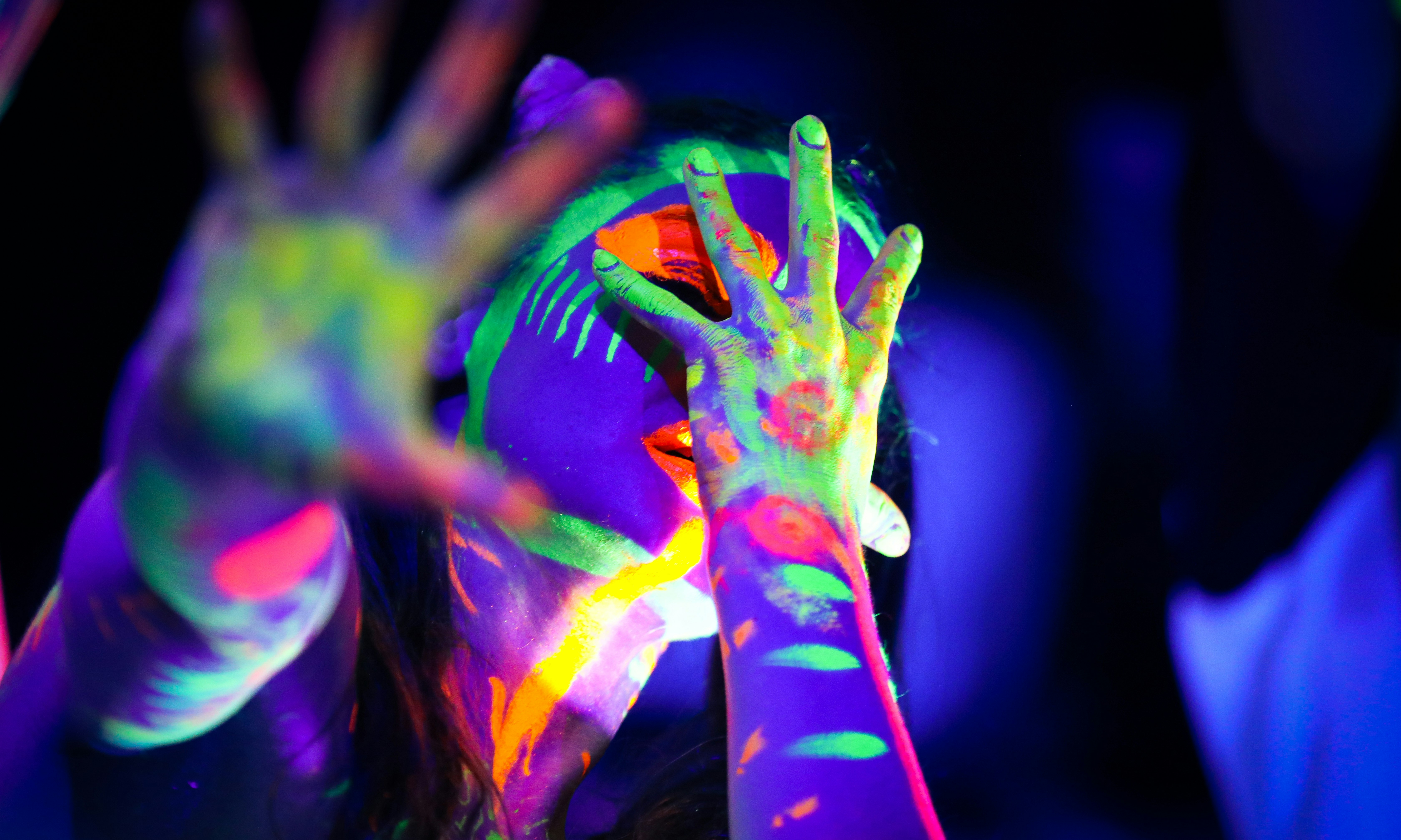 Neon Naked Life Drawing in Peckham!