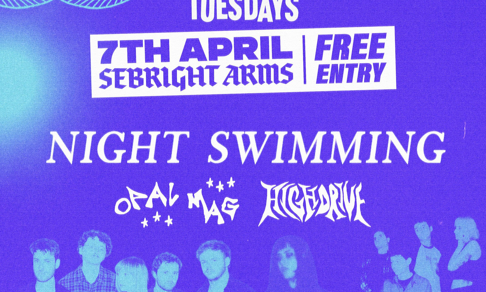 Worn Out Tuesdays: Night Swimming + Opal Mag + Highdrive