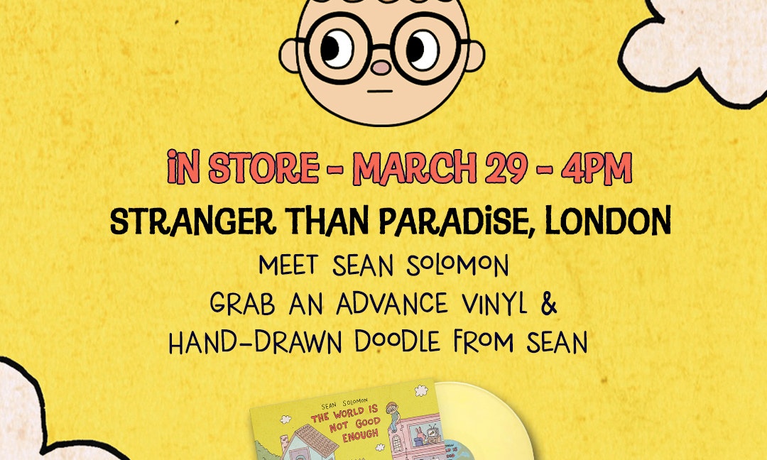 Sean Solomon In-store 'Meet & Greet / Doodle Session'