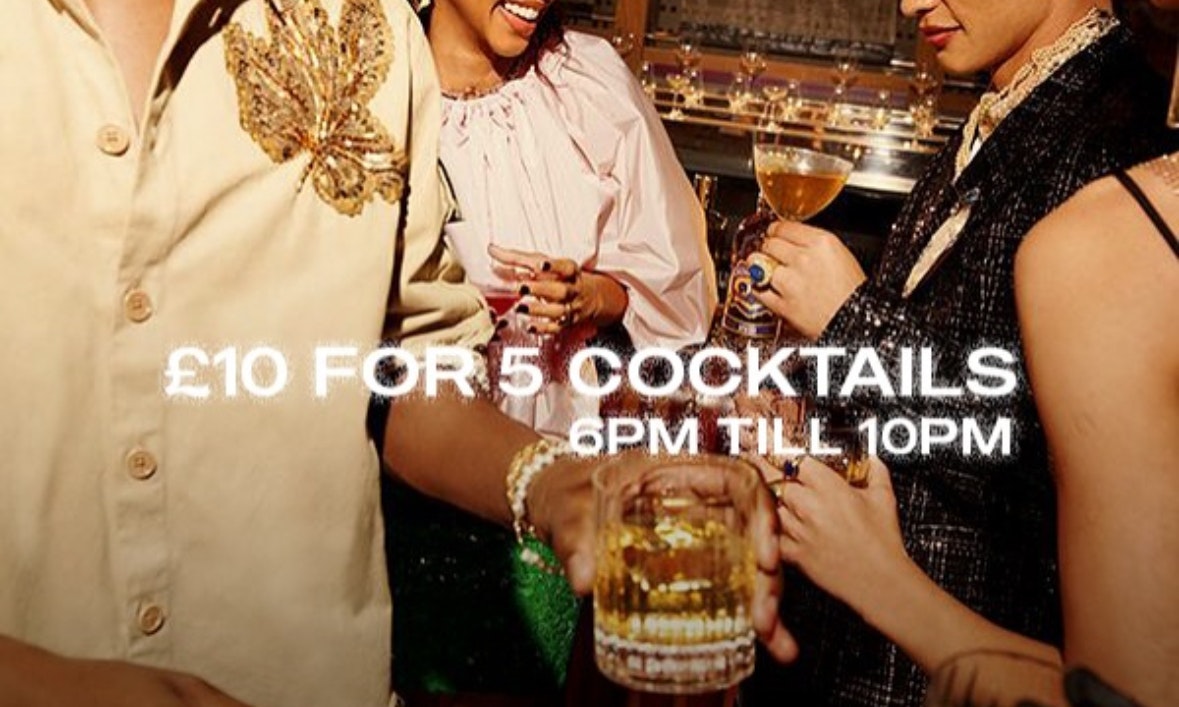 Cocktails Unscripted: 5 cocktails for £10