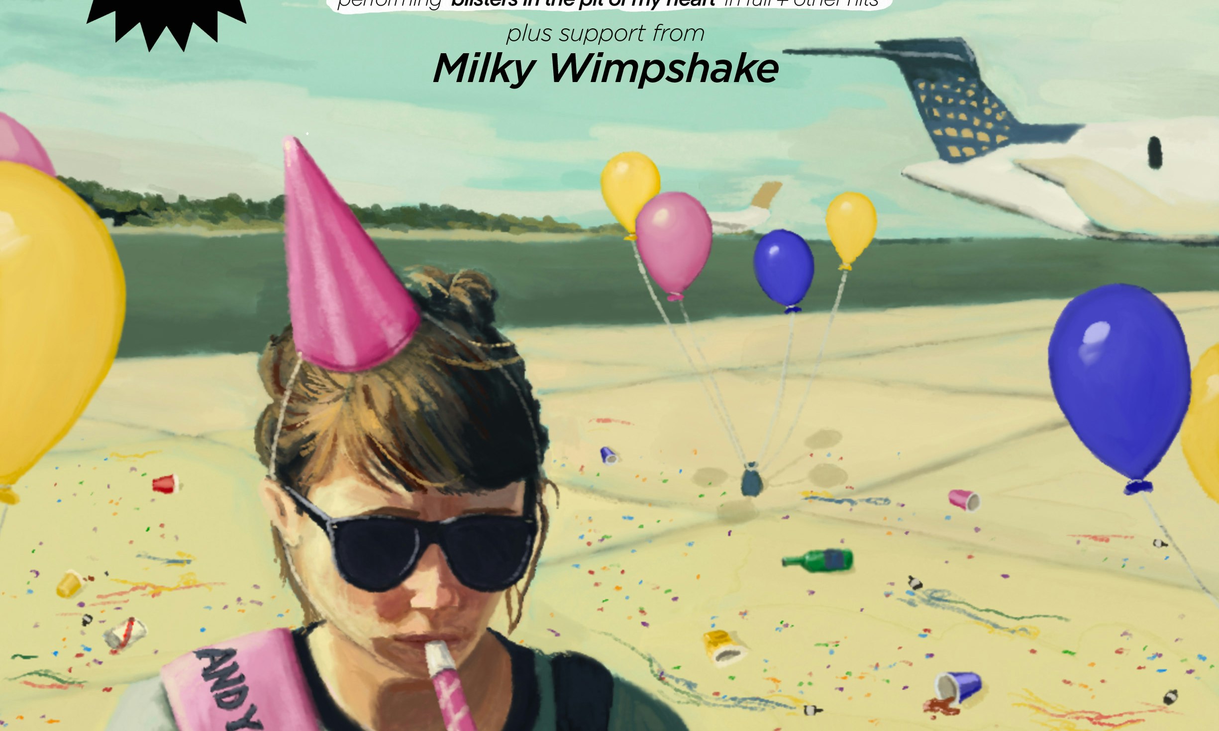 Martha and Milky Wimpshake in Hebden Bridge
