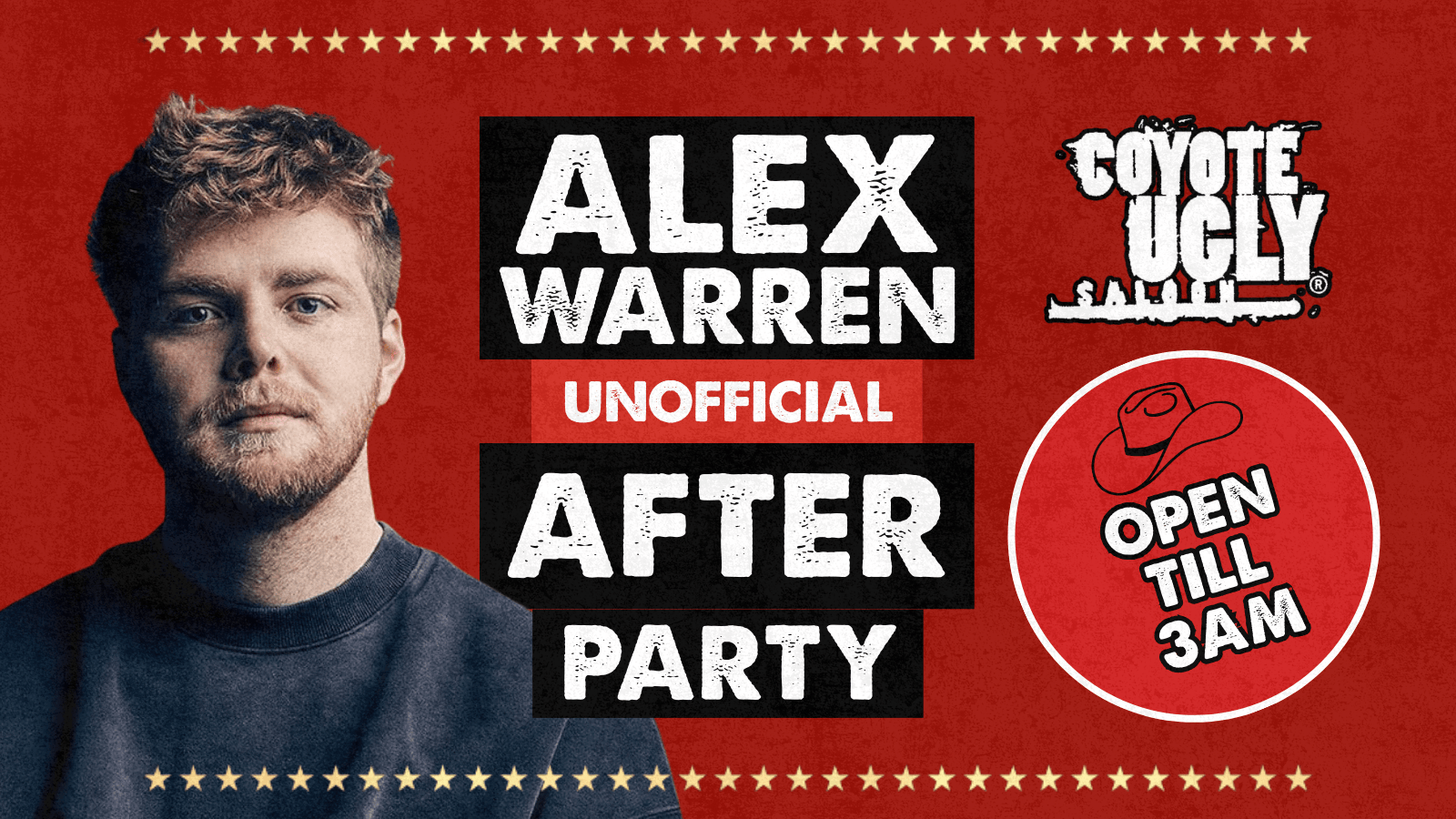 ALEX WARREN UNOFFICIAL AFTERPARTY