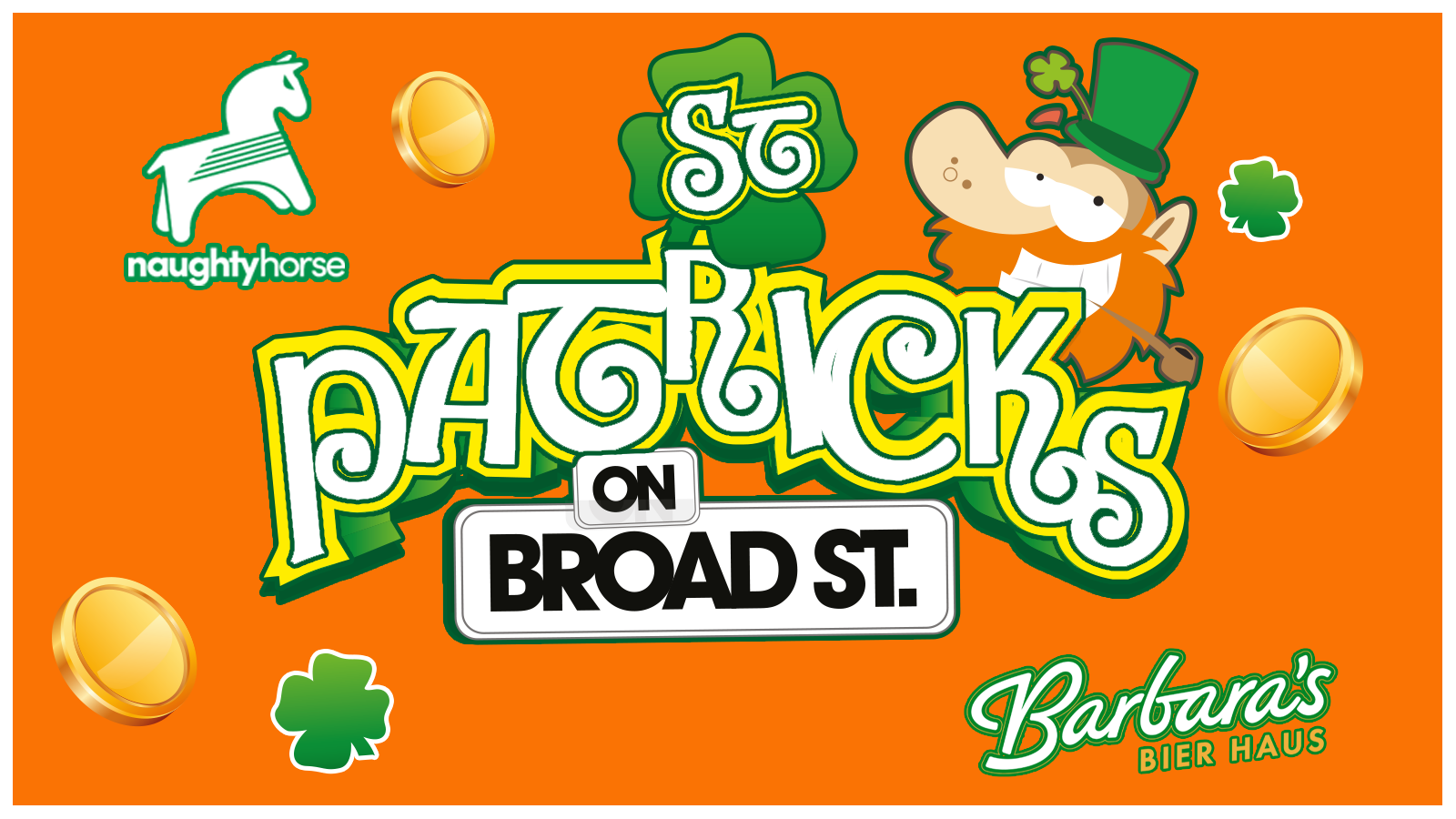 BARBARA'S Paddy’s Day! St Patricks On Broad Street! [Final 100 Tickets]