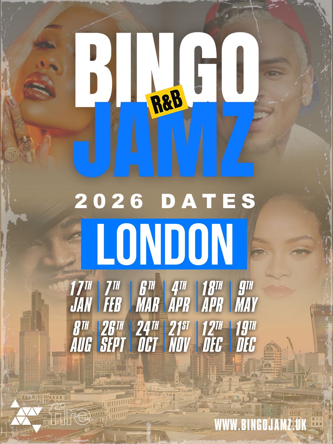 Bingo Jamz London | April 18th 2026