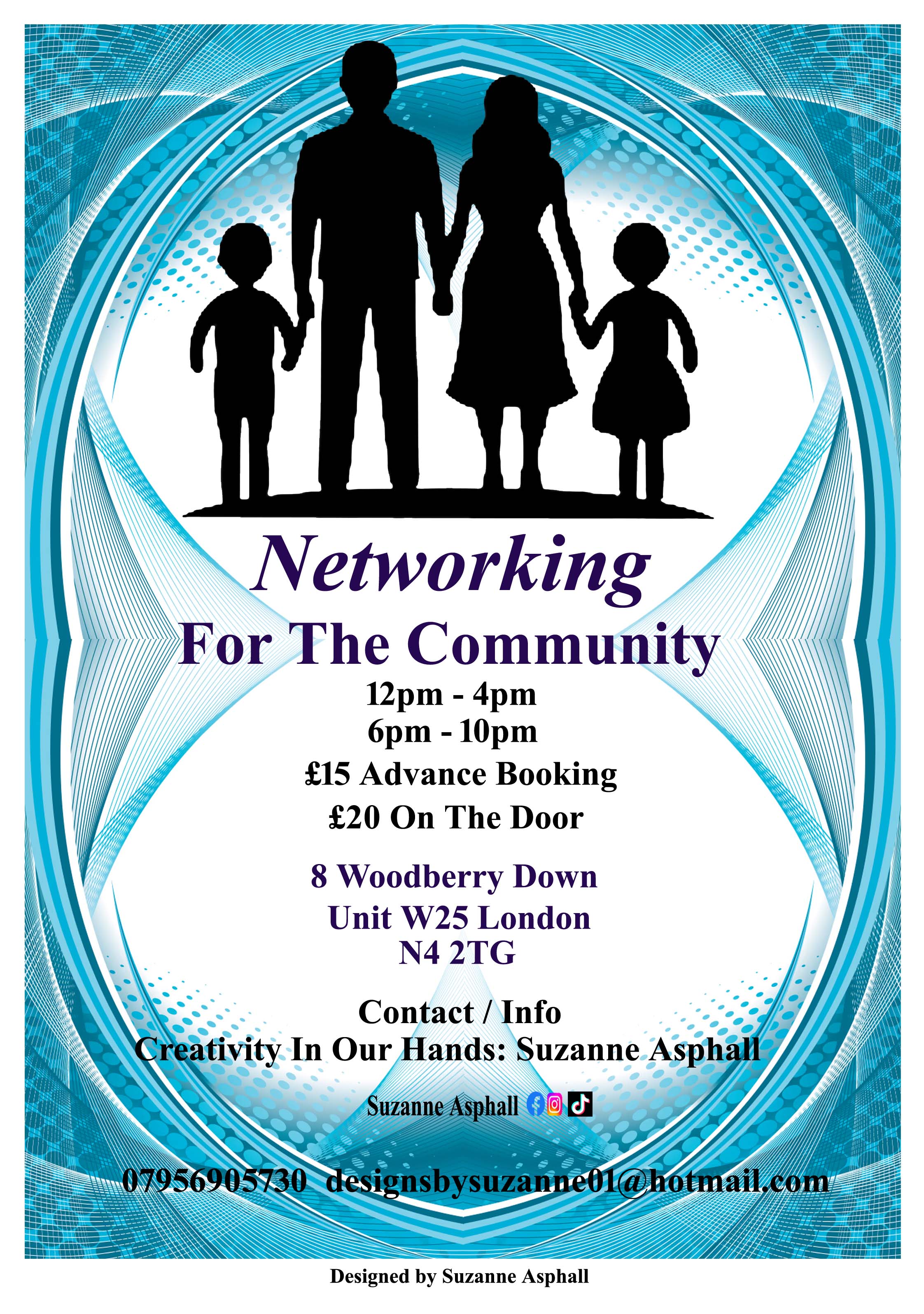 Networking For The Community.  6pm - 10pm