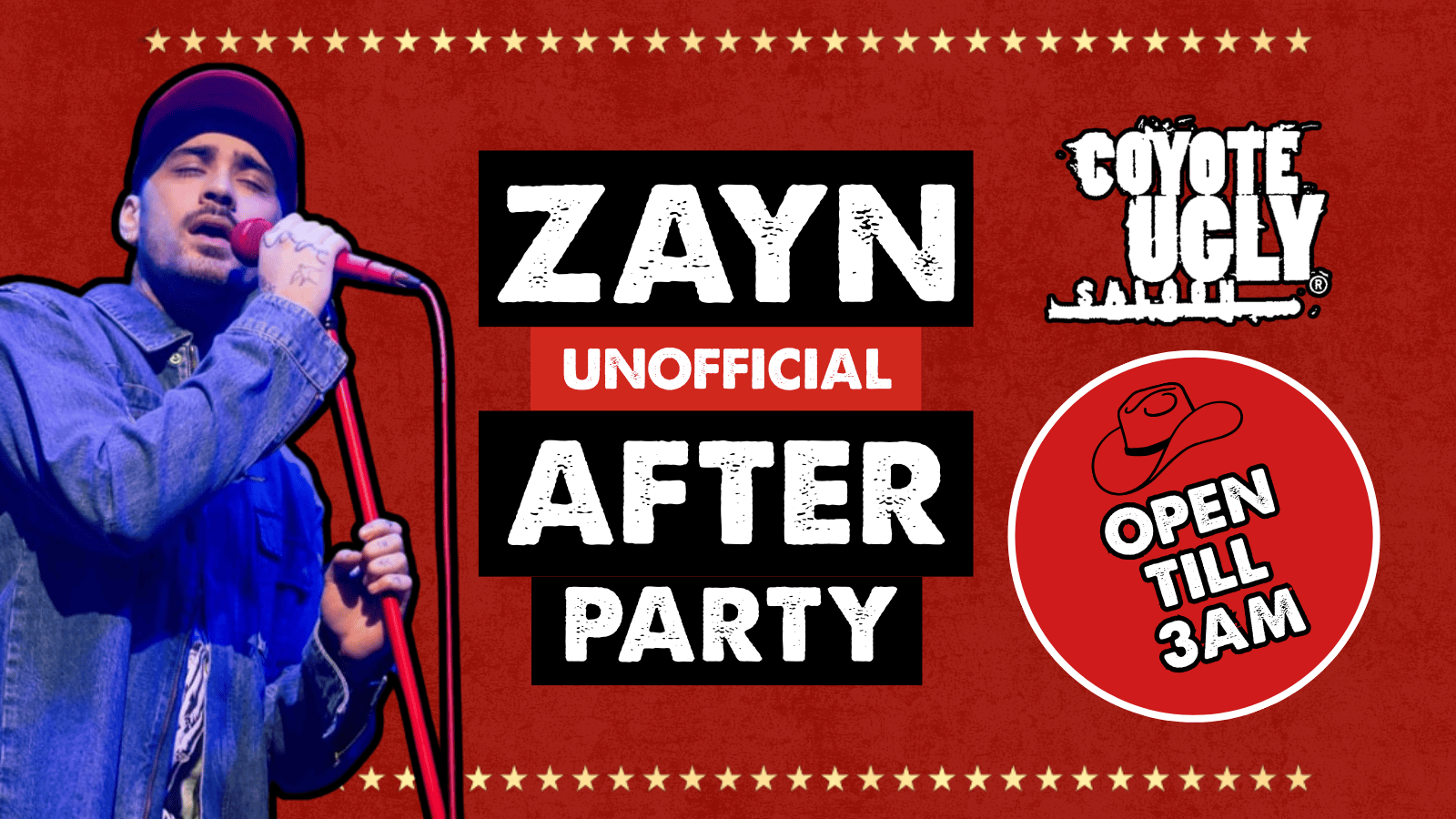 ZAYN UNOFFICIAL AFTERPARTY