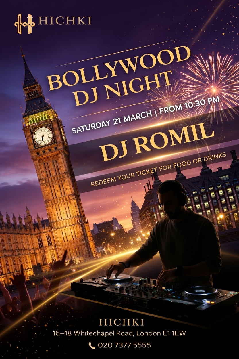 Bollywood DJ Night in London