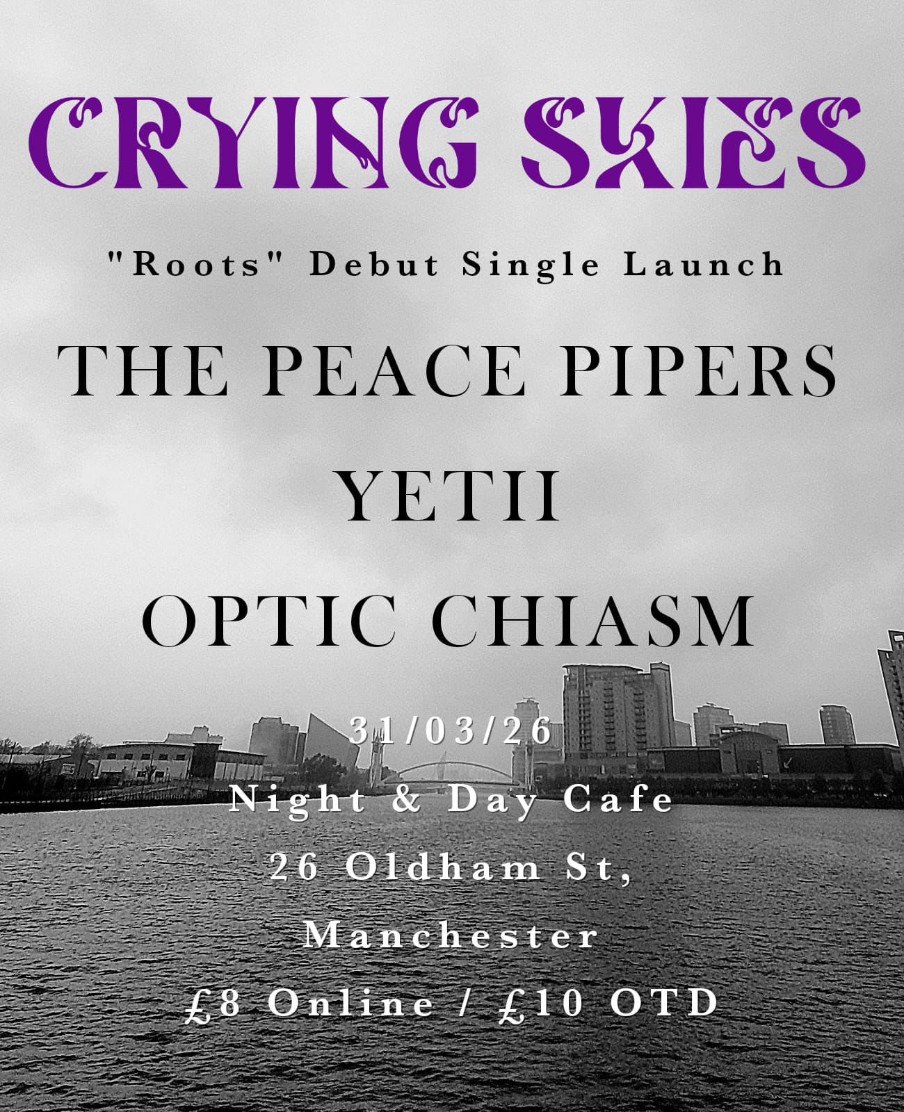 Crying Skies Debut Single Launch: Roots