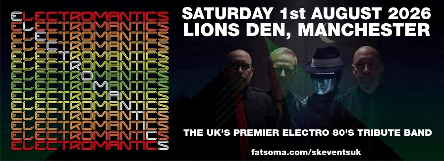 Electromantics - 80's Electro Tribute Band - Live At Lions Den, Manchester