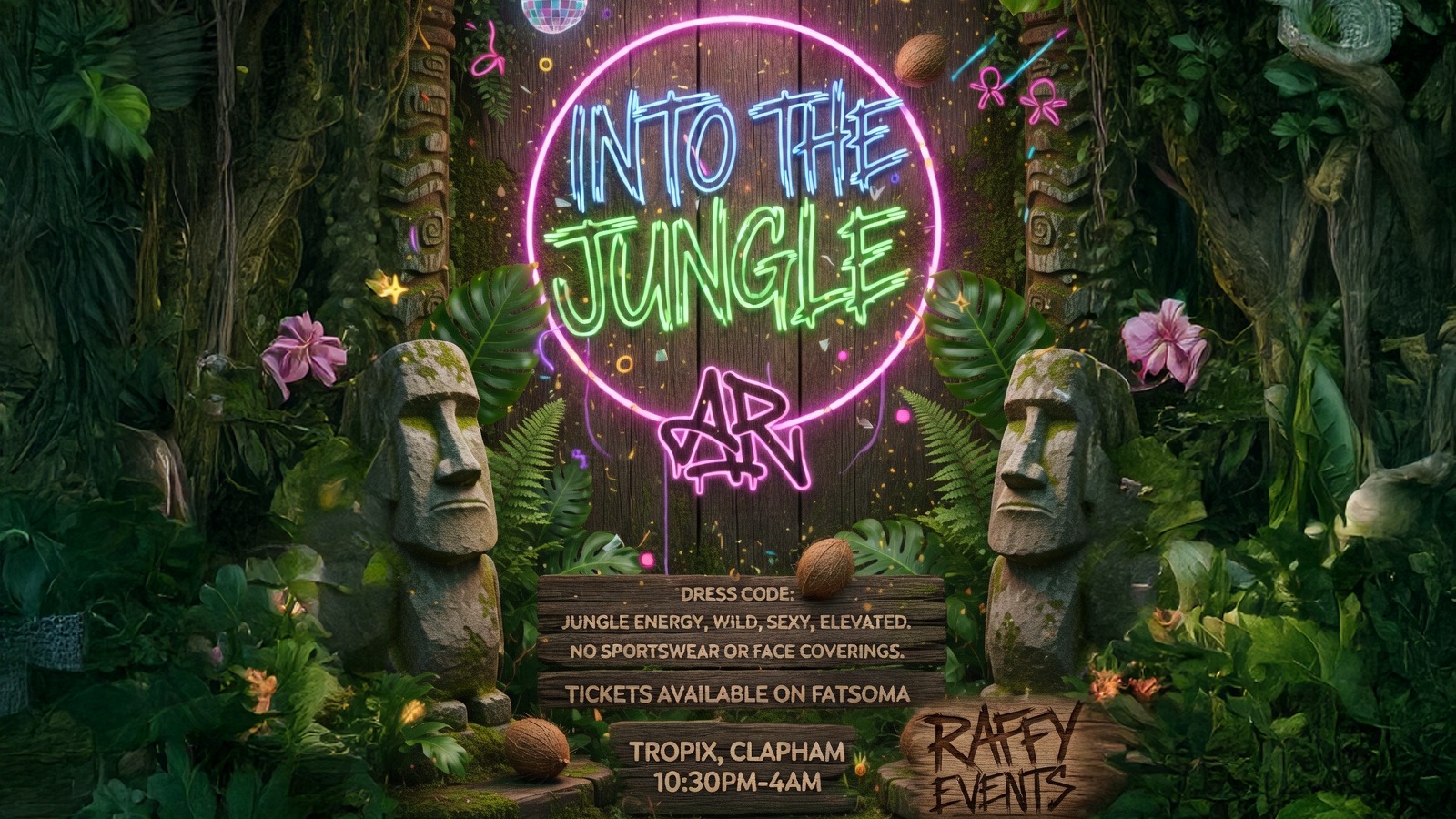 🌴🥥 INTO THE JUNGLE | RAFFY EVENTS
