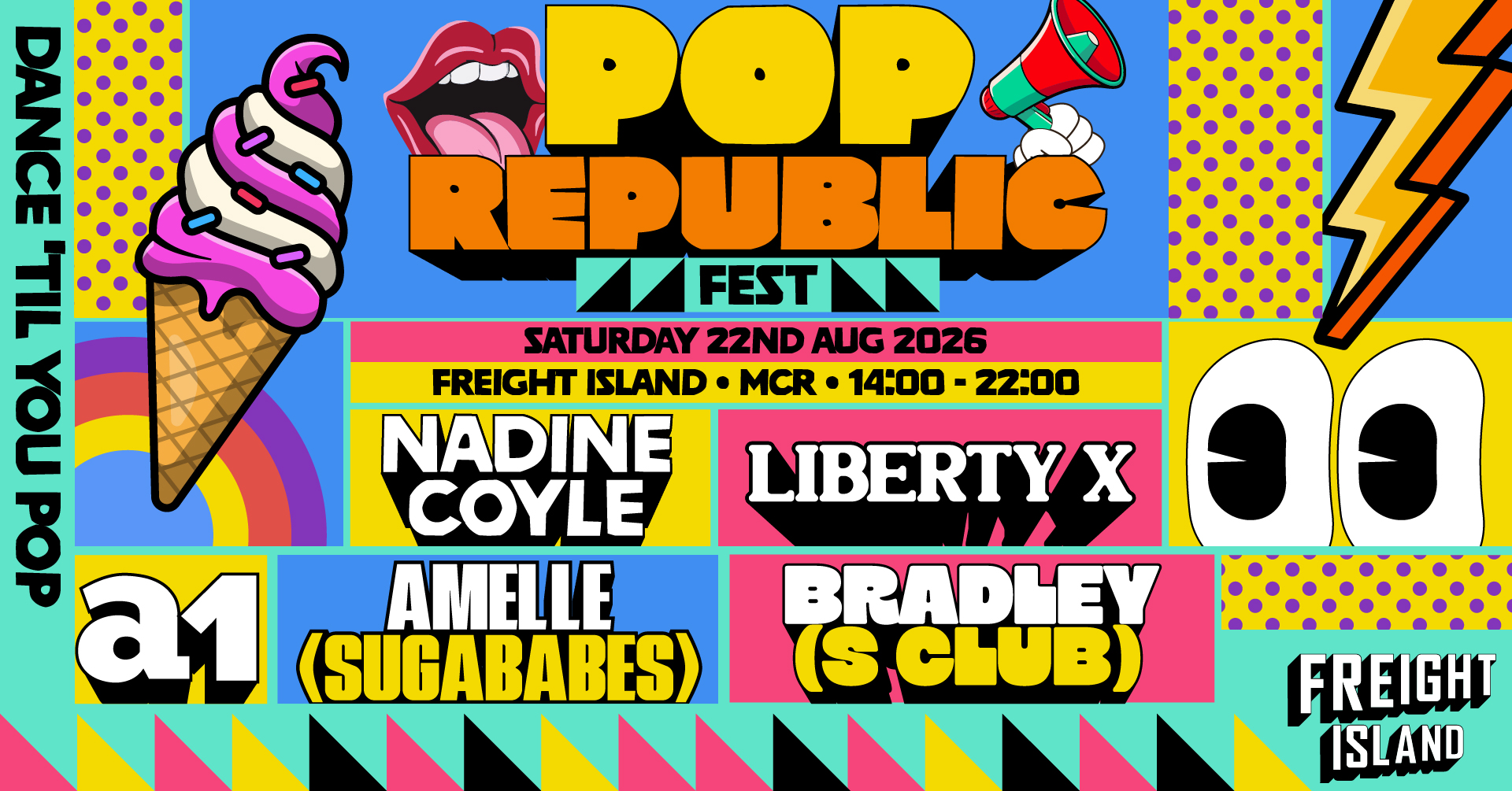 Pop Republic Fest | Freight Island, Manchester