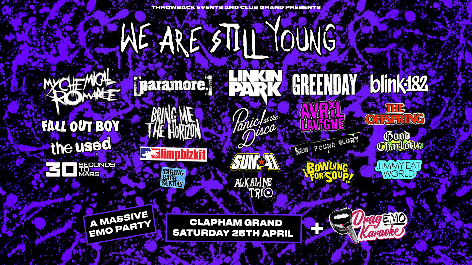 We Are Still Young - The Emo Club Night (London) 🤘