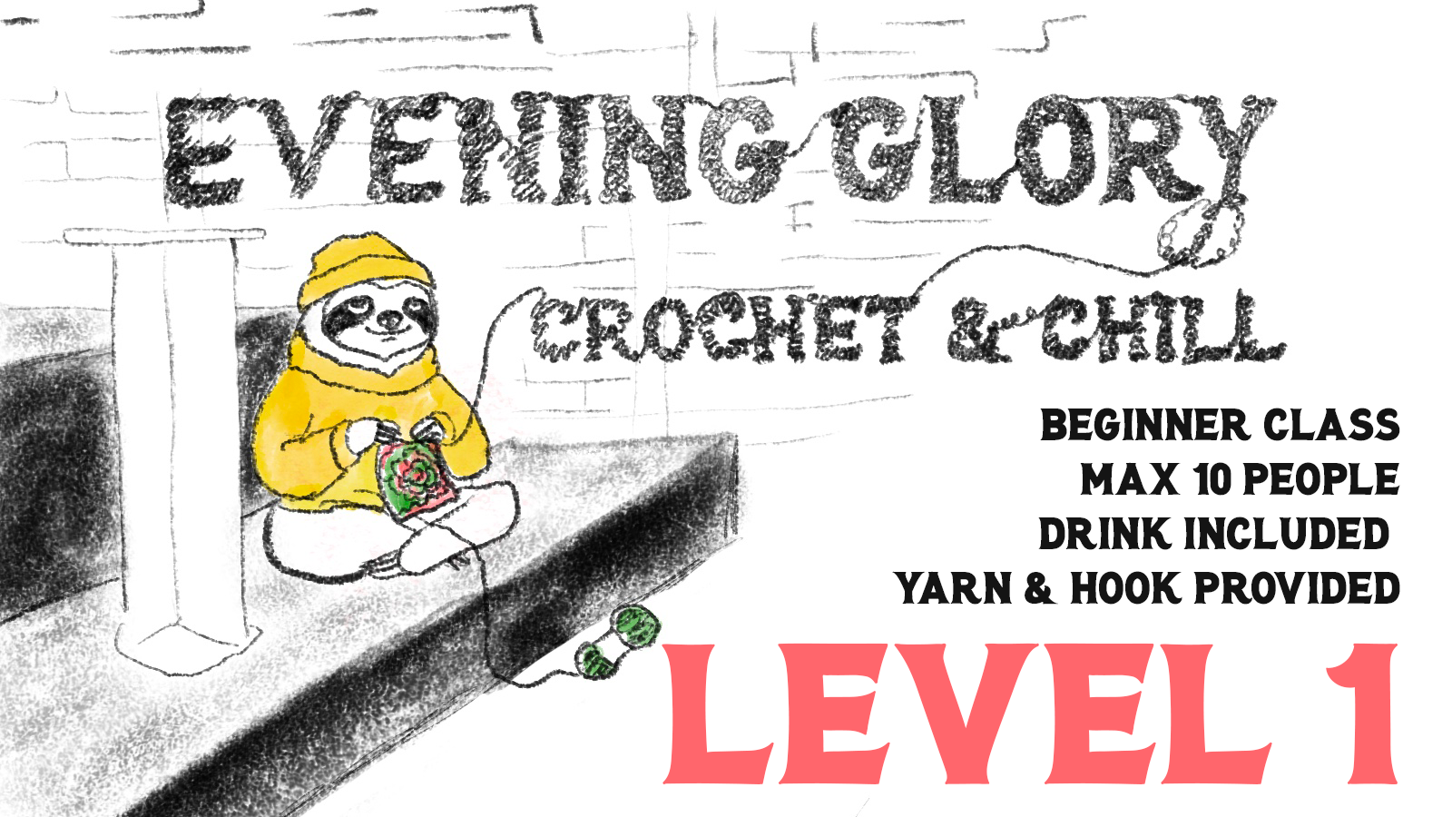 Level 1 - The Complete Beginner Crochet Course (2-Week Series)