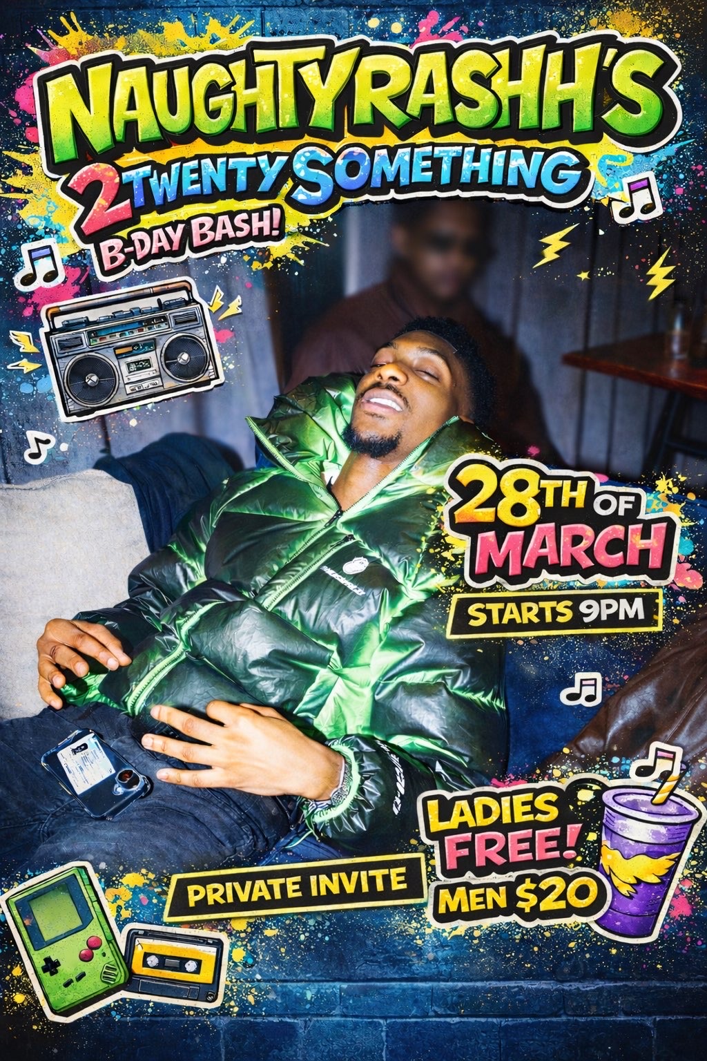 NAUGHTY RASHH’s 20 SOMETHING