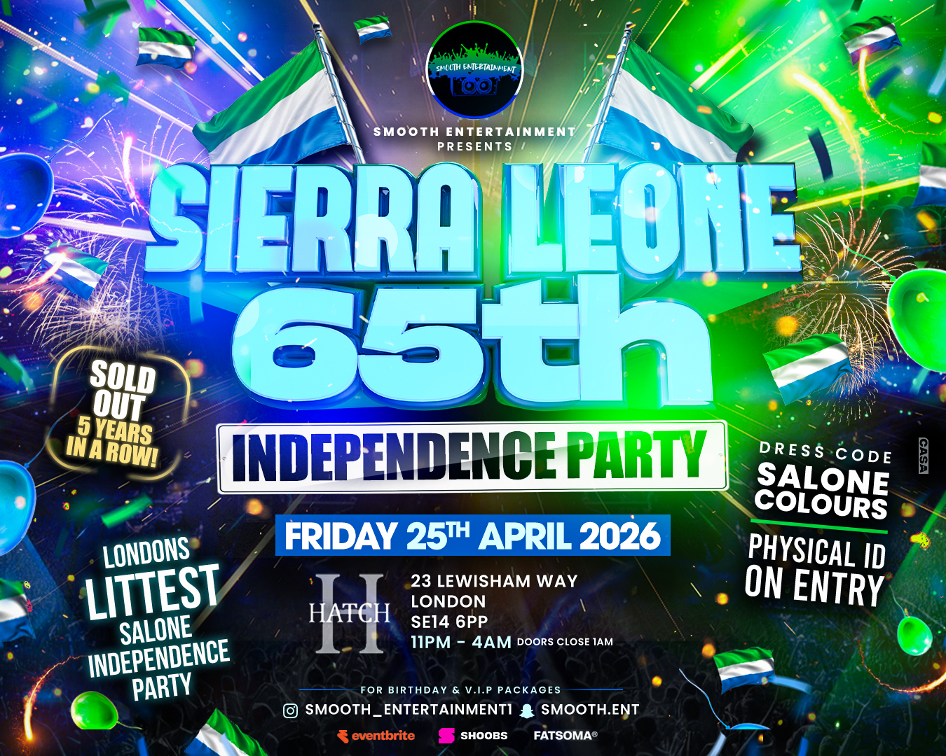 The Littest Sierra Leone 65th Independence Party