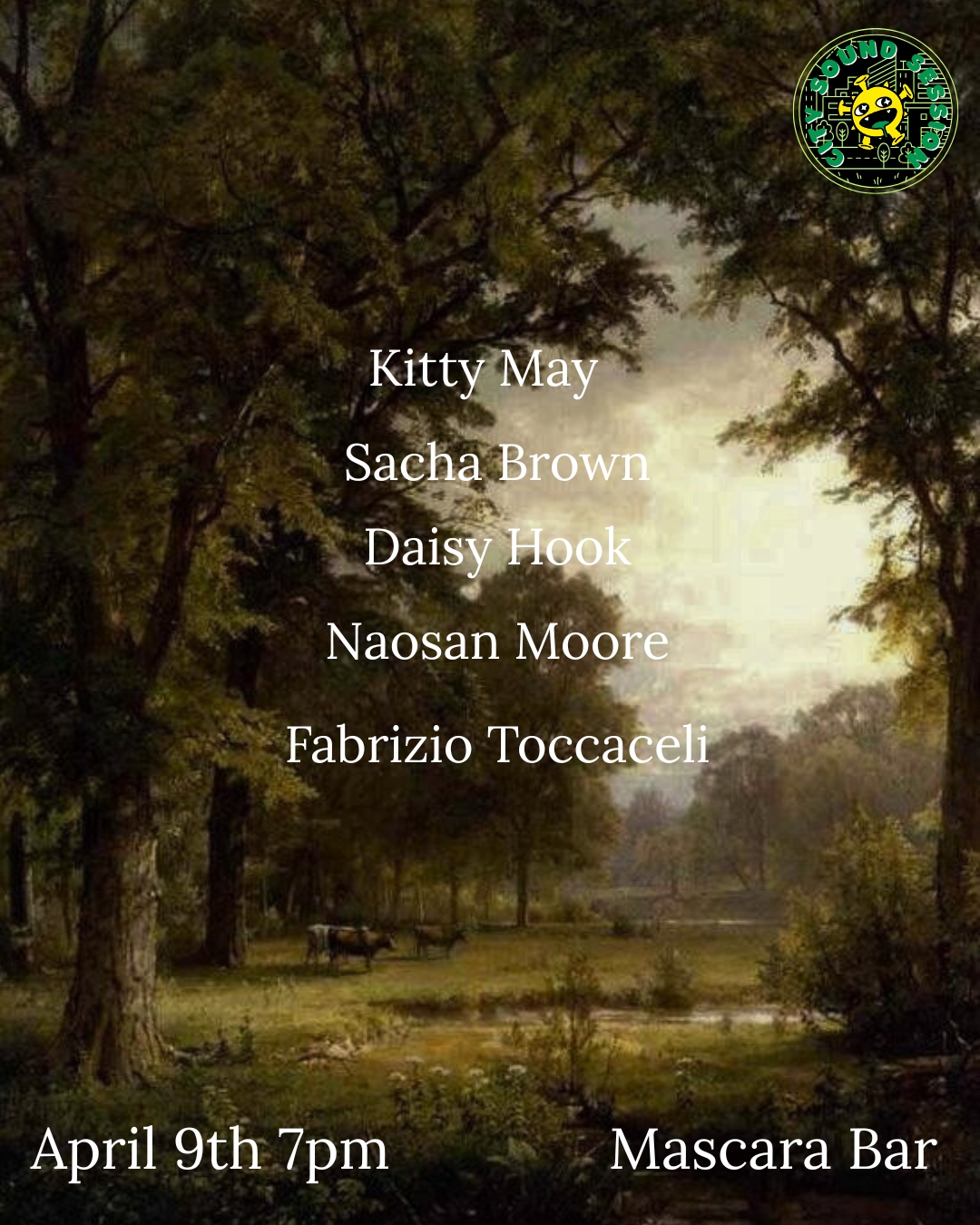 Sacha Brown, Daisy Hook, Naosan Moore, Fabrizio Toccaceli and Kitty May