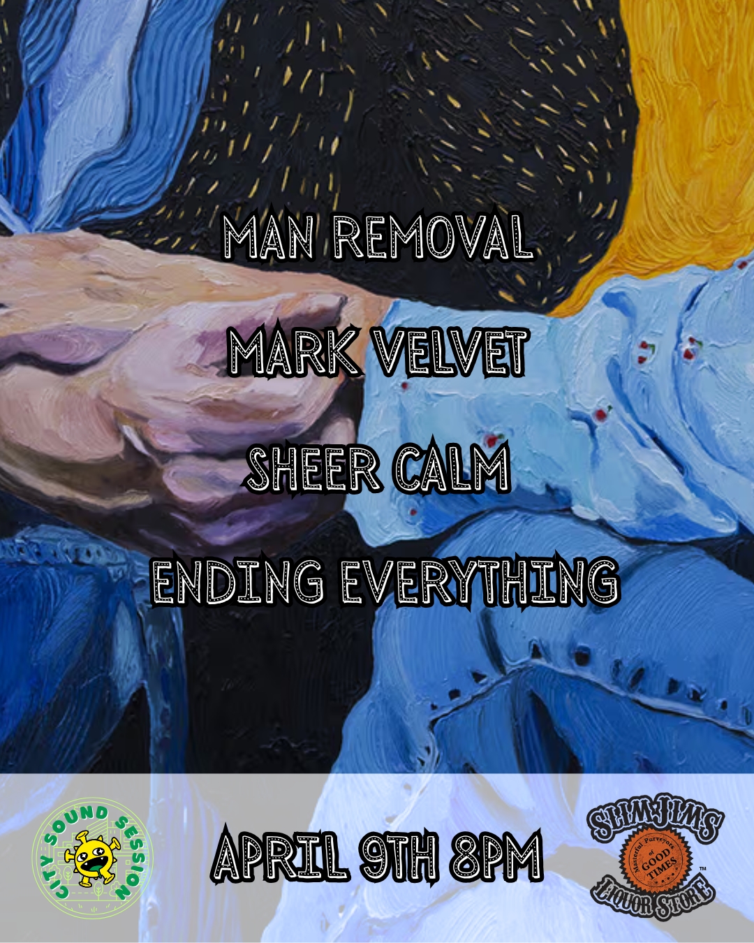 Man Removal, Mark Velvet and Sheer Calm