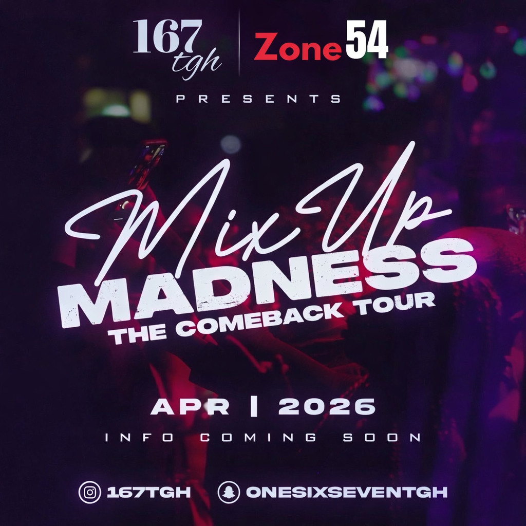 167tgh & Zone 54 Presents, MixUp Madness!: The Comeback Tour (MANCHESTER )