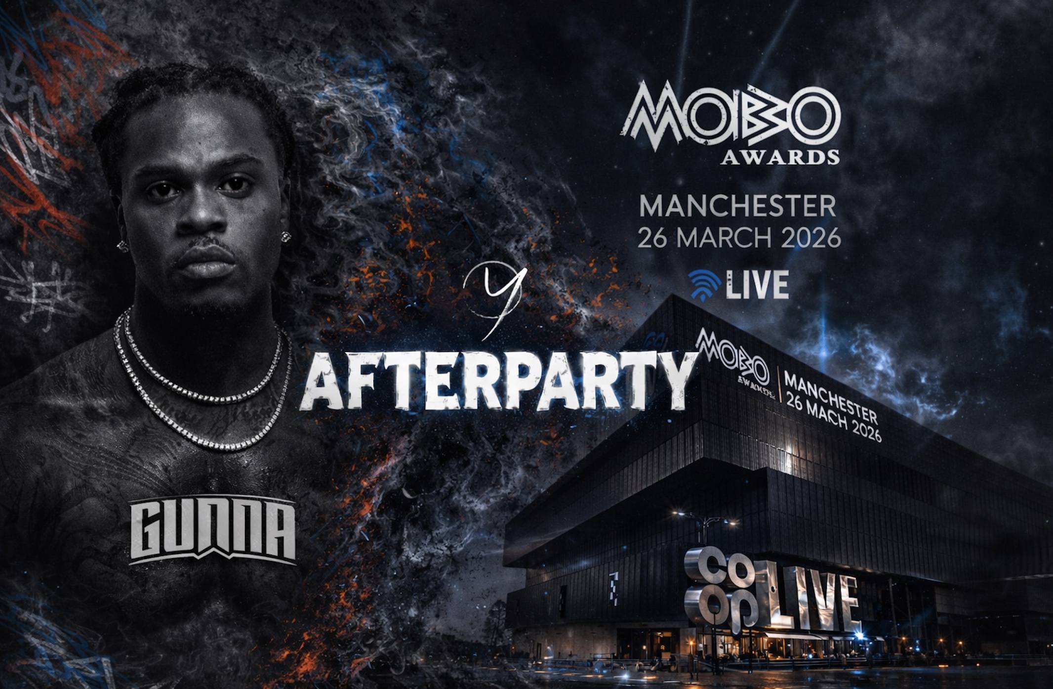 GUNNA - Concert After Party @Yours 26th March 2026 ( ARRIVE BEFORE 11:30 PM)