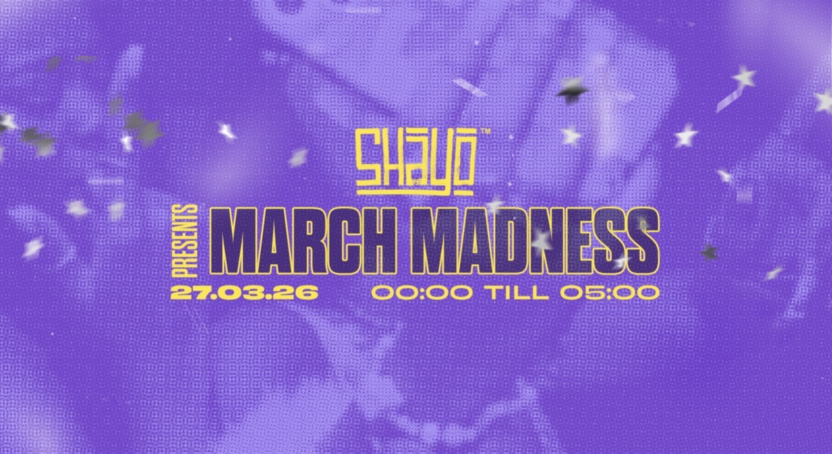 SHAYO PRESENTS: MARCH MADNESS ⚡️ | Afrobeats / Dancehall / Hip Hop / R&B/ Amapiano - SHAYO Fridays at Runway MCR