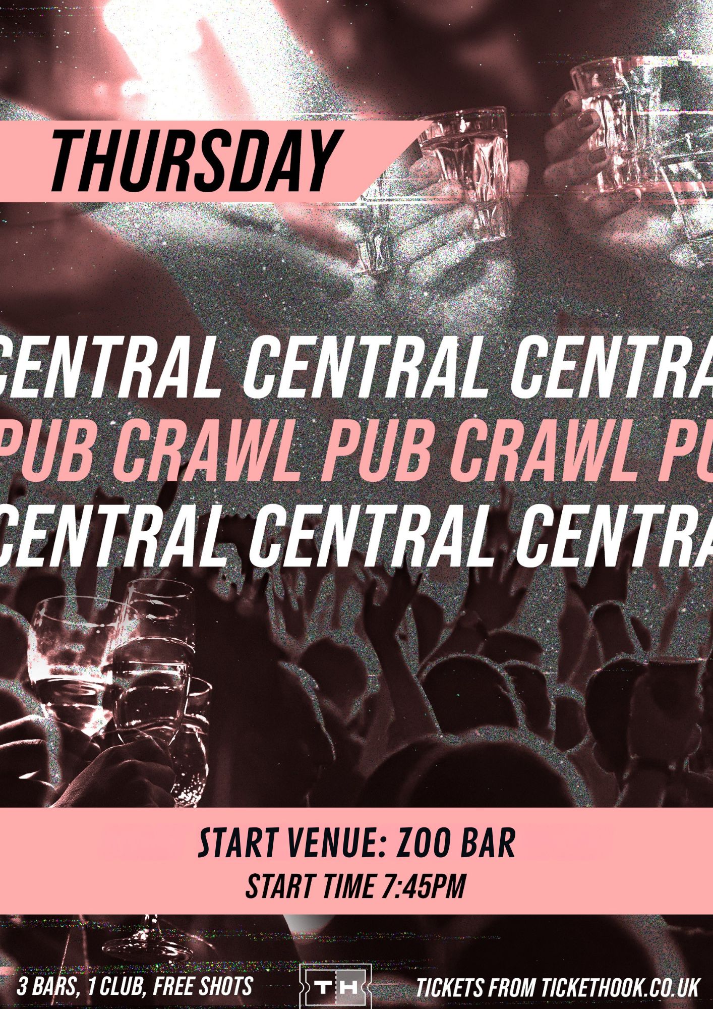 CENTRAL LONDON PUB CRAWL - THURSDAY 19TH MARCH // WITH FREE SHOTS!!