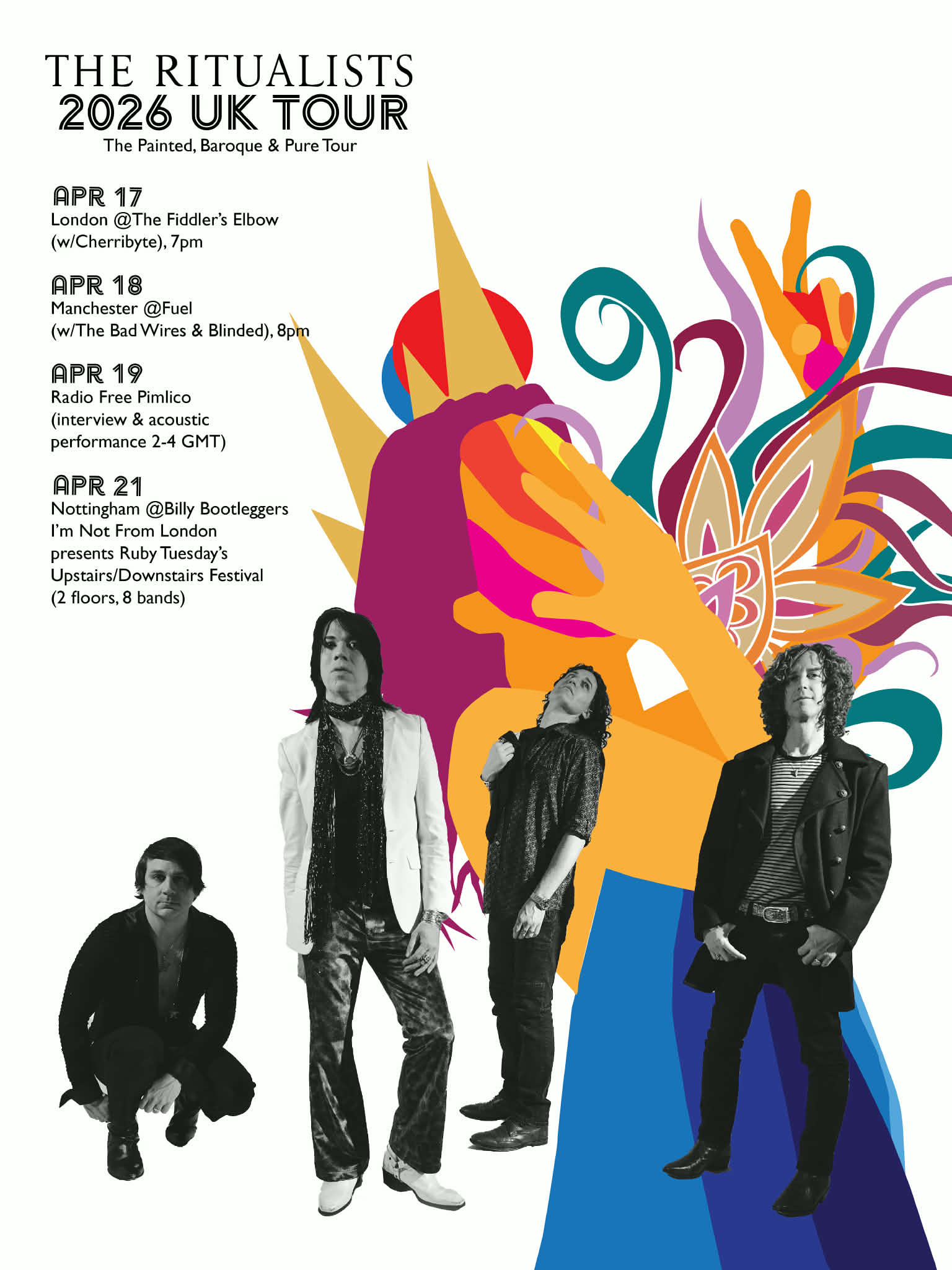 The Ritualists + The Bad Wires + Blinded @Fuel