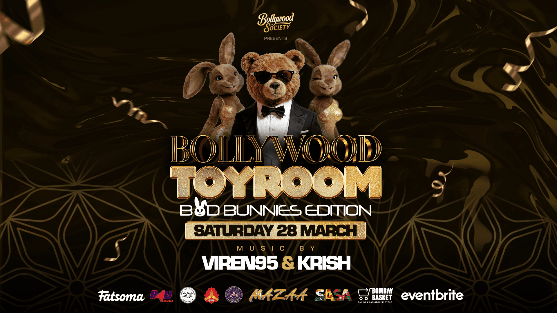 Bollywood ToyRoom [Bad Bunnies Edition🐰] - Bollywood Night in Soho, London [TRENDING🔥]