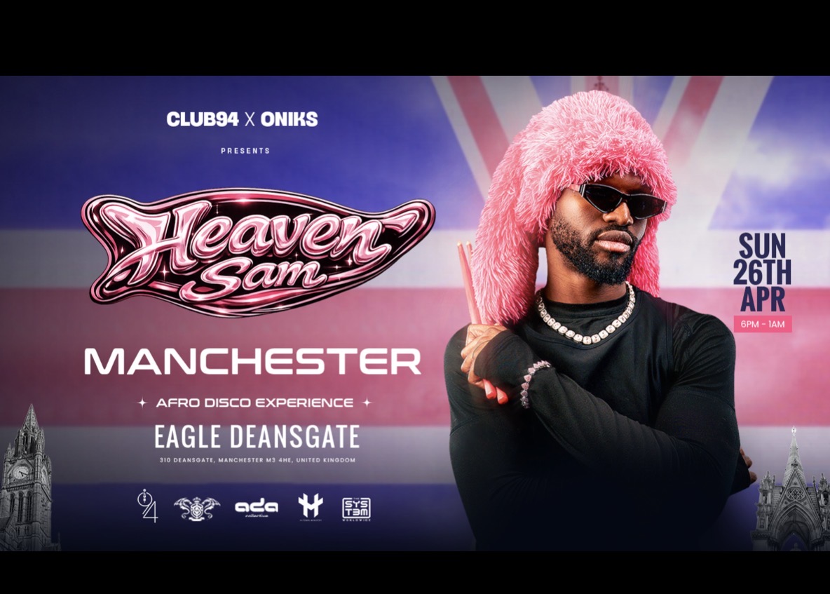 HEAVEN SAM LIVE - MANCHESTER