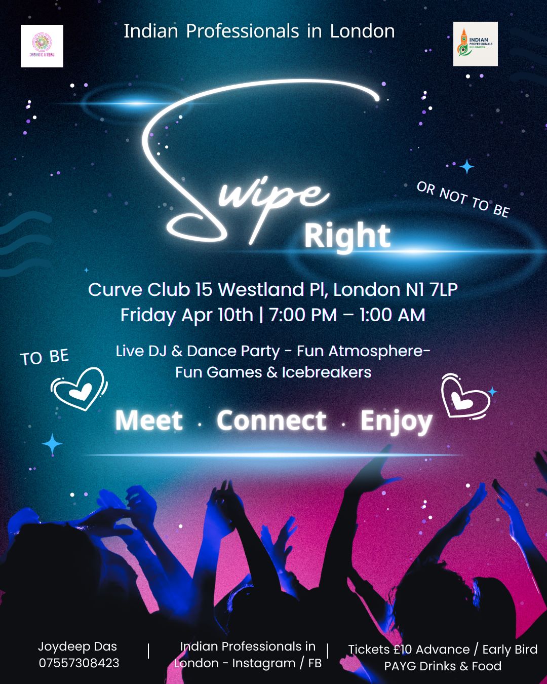 Swipe Right - The Singles Party in London