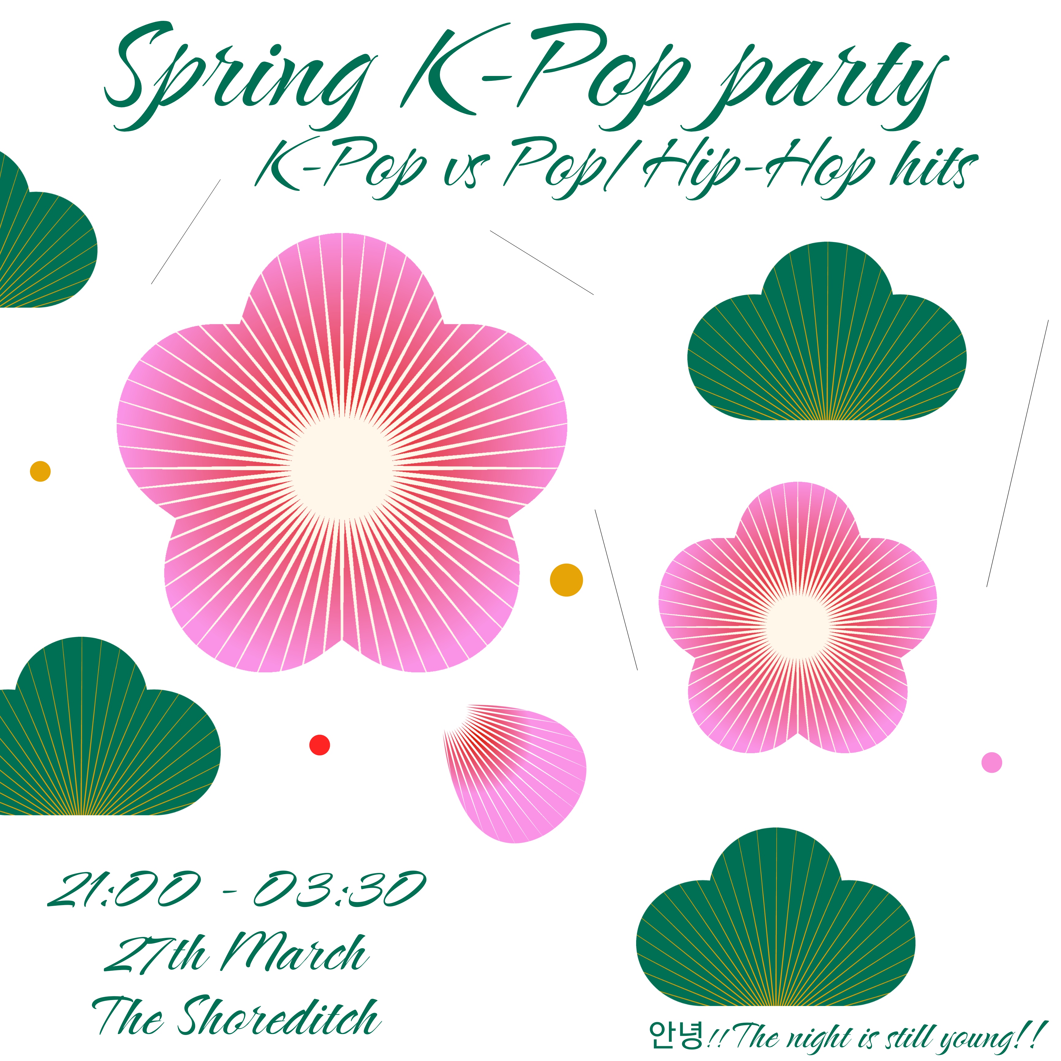 K-POP VS POP/HIP-HOP HITS - Spring Party