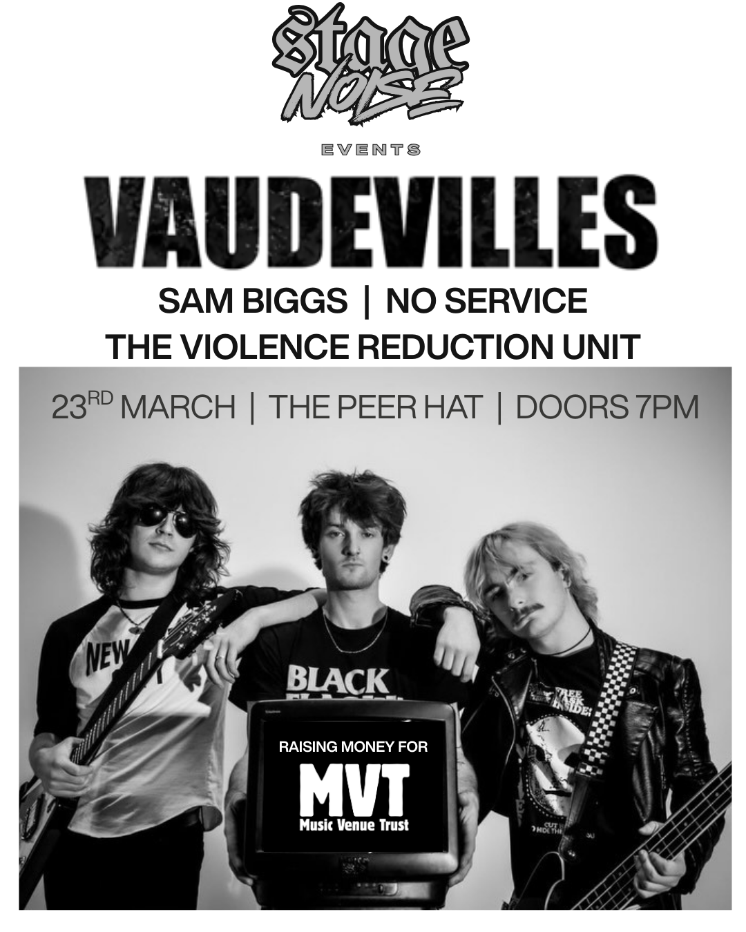 STAGE NOISE EVENTS PRESENTS VAUDEVILLES