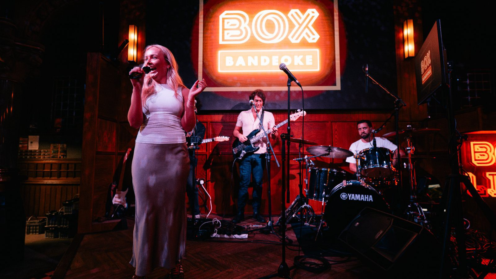 Bandeoke Thursdays at BOX Piccadilly – Live Band Karaoke Experience