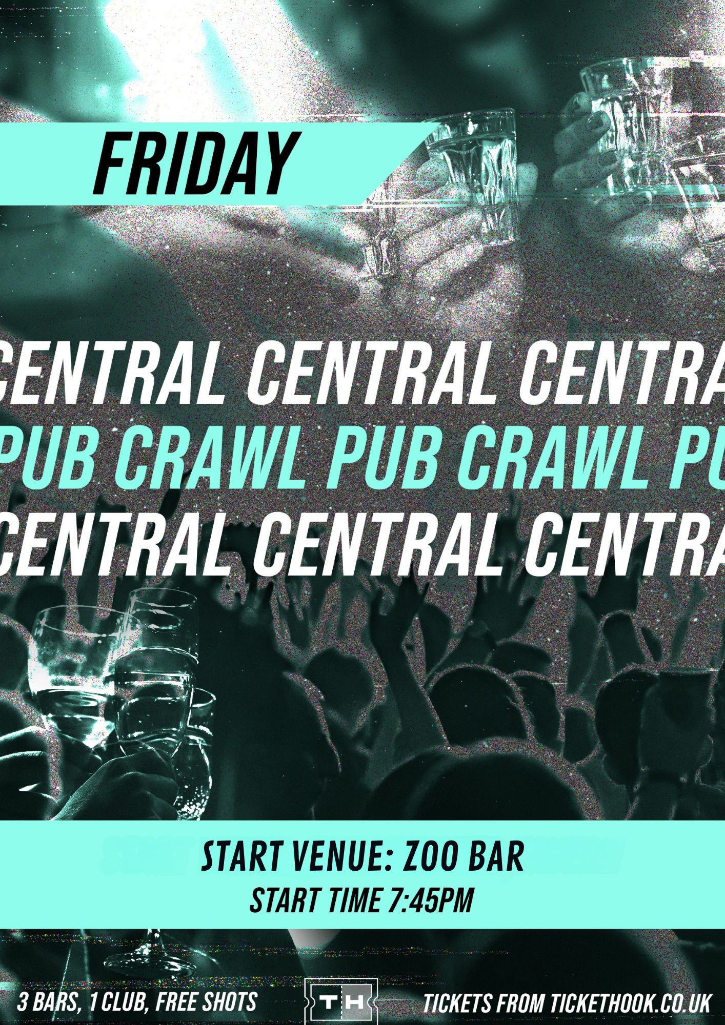 CENTRAL LONDON BAR CRAWL FRIDAY 17TH APRIL
