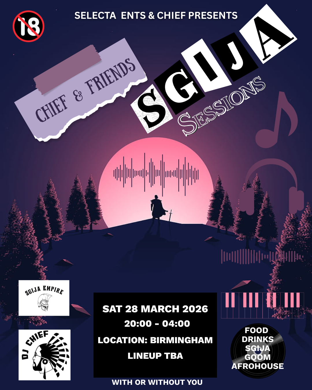 SGIJA SESSIONS X CHIEF & FRIENDS