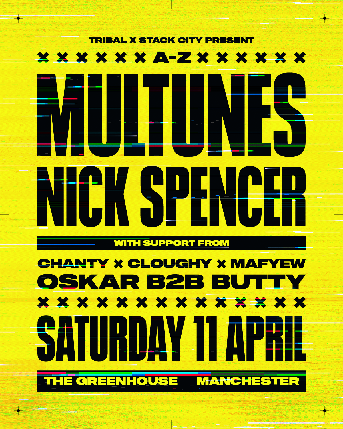 Multunes & Nick Spencer - Tribal x Stack City - Manchester - Day Rave