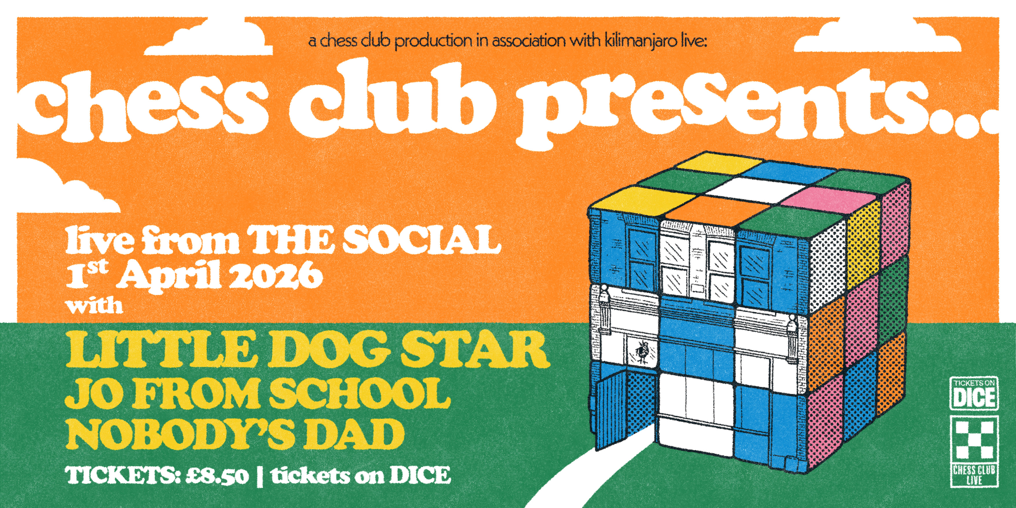 Chess Club Records Presents: Little Dog Star + Jo From School + Nobody's Dad