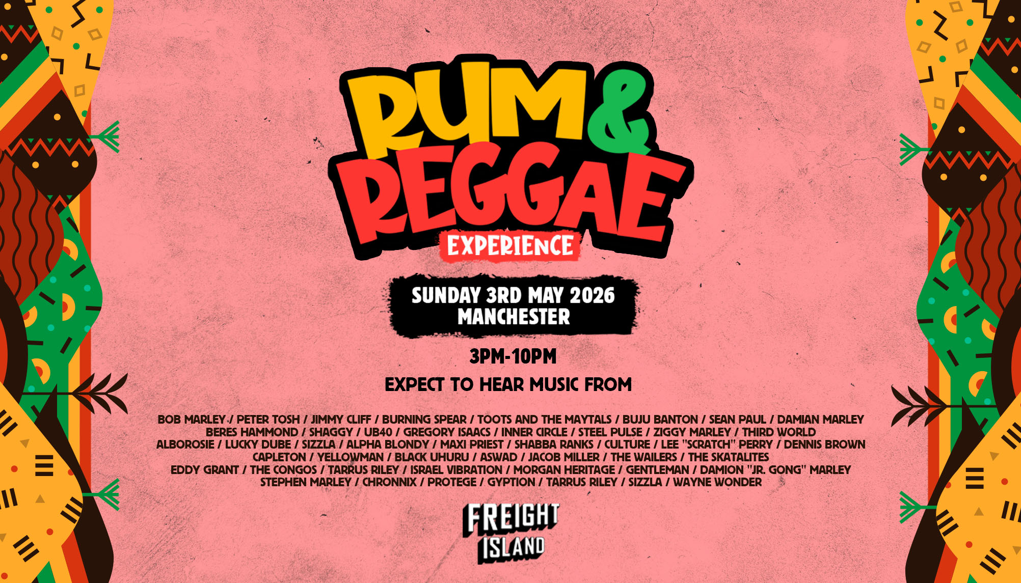 Summer Outdoor Rum & Reggae Festival - Freight Island Manchester [TICKETS SELLING FAST!]