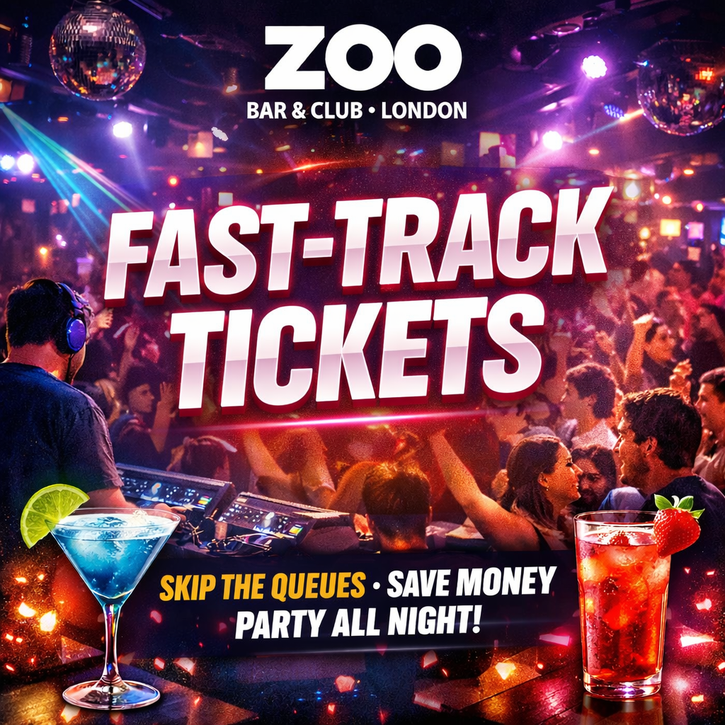 Zoo Bar & Club London: Fast-Track Entry + Party Anthems