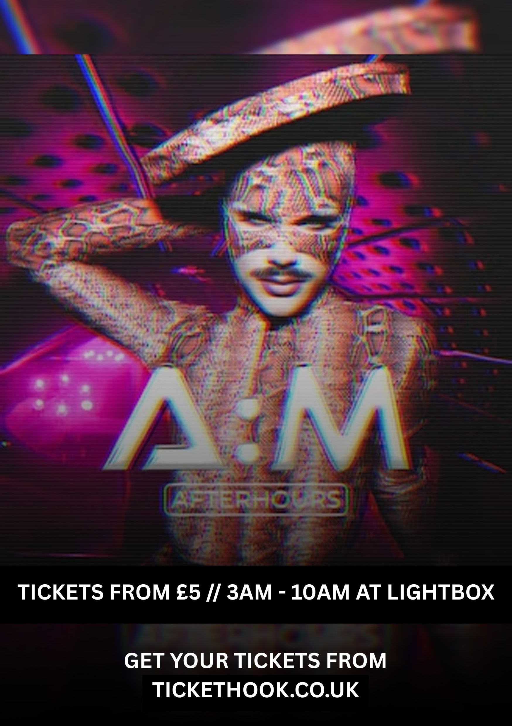A:M AFTER HOURS FRIDAYS FROM 3AM @ LIGHTBOX 11TH APRIL