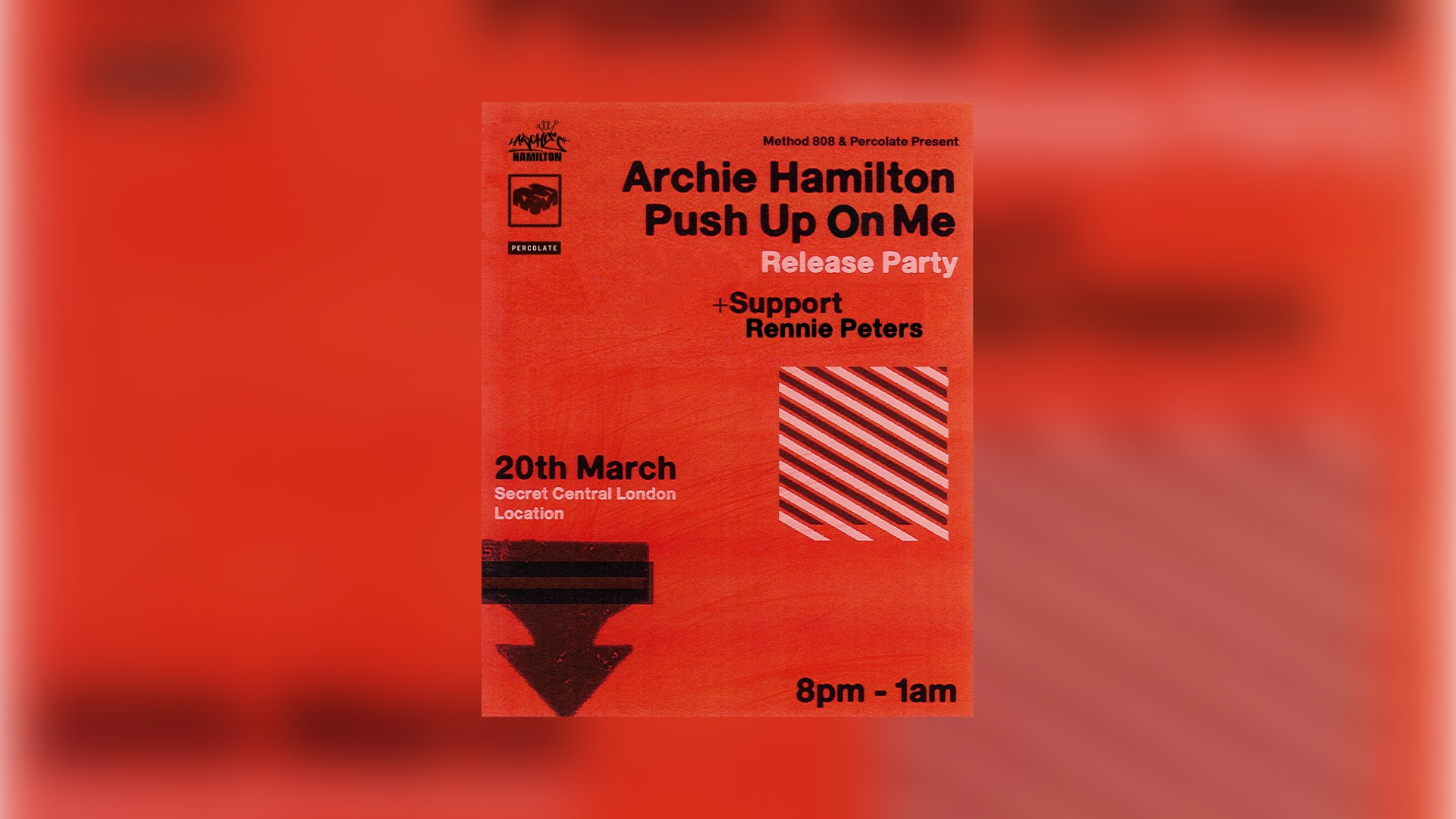 Archie Hamilton 'Push Up On Me' Release Party