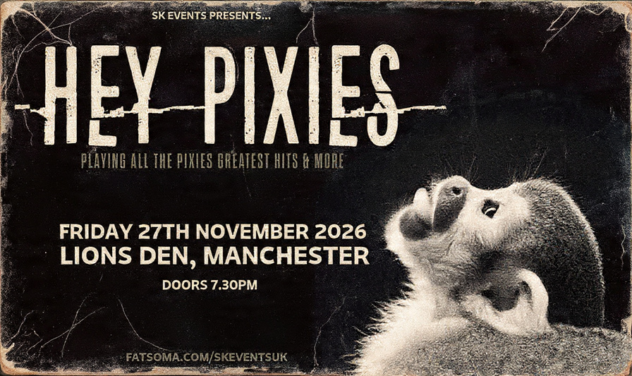 Hey Pixies - A Tribute To Pixies - Lions Den, Manchester